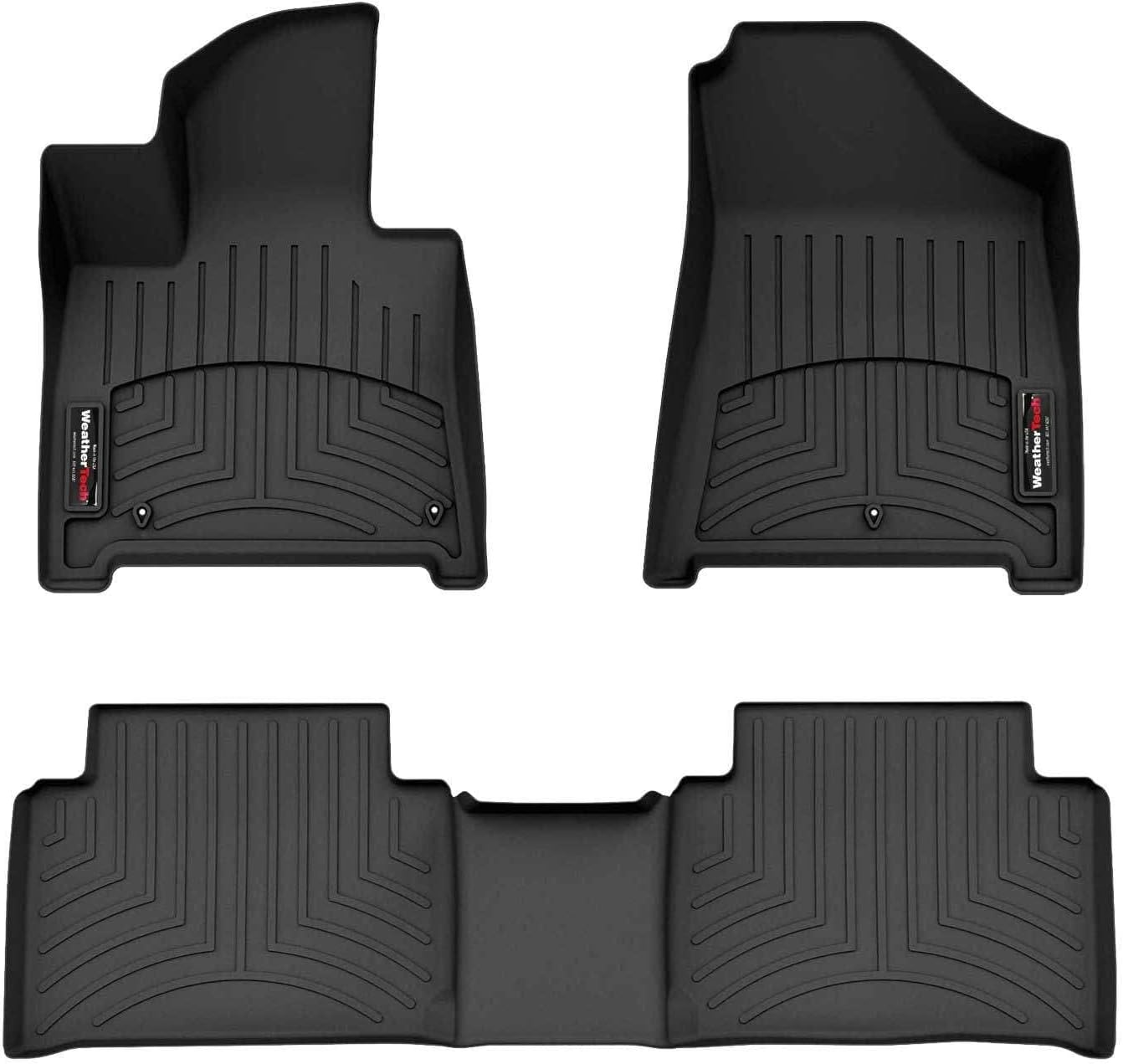 Weathertech Custom Fit FloorLiners for Hyundai Santa Fe Models