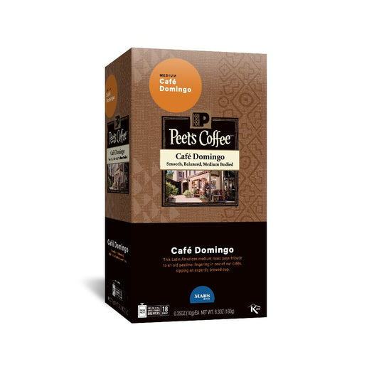 Peet's Coffee Caf Domingo Pods - Instant Fresh Brew