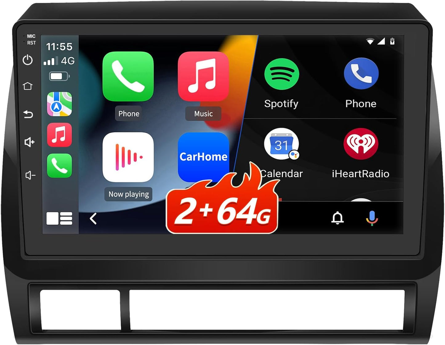 Android 13 Car Stereo for Toyota Tacoma 2005-2015 with Touch Screen