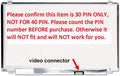 15.6 in HD Laptop Replacement LED LCD Screen - Compatible