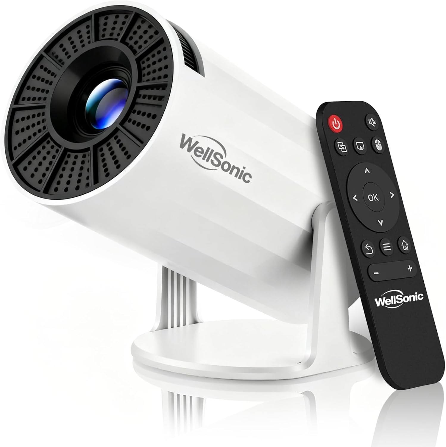 Mini Portable Projector 4K Support for Home and Outdoor Use