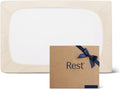 REST Evercool+ Fitted Sheet Twin Size Snow Ivory - Cooling Comfort