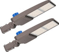 LED Parking Lot Light 300W 42000LM Dusk to Dawn Photocell