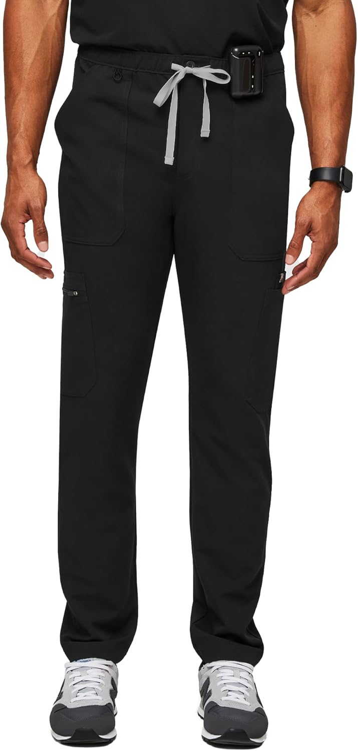 FIGS Cairo Cargo Scrub Pants for Men with 9 Pockets and Comfort