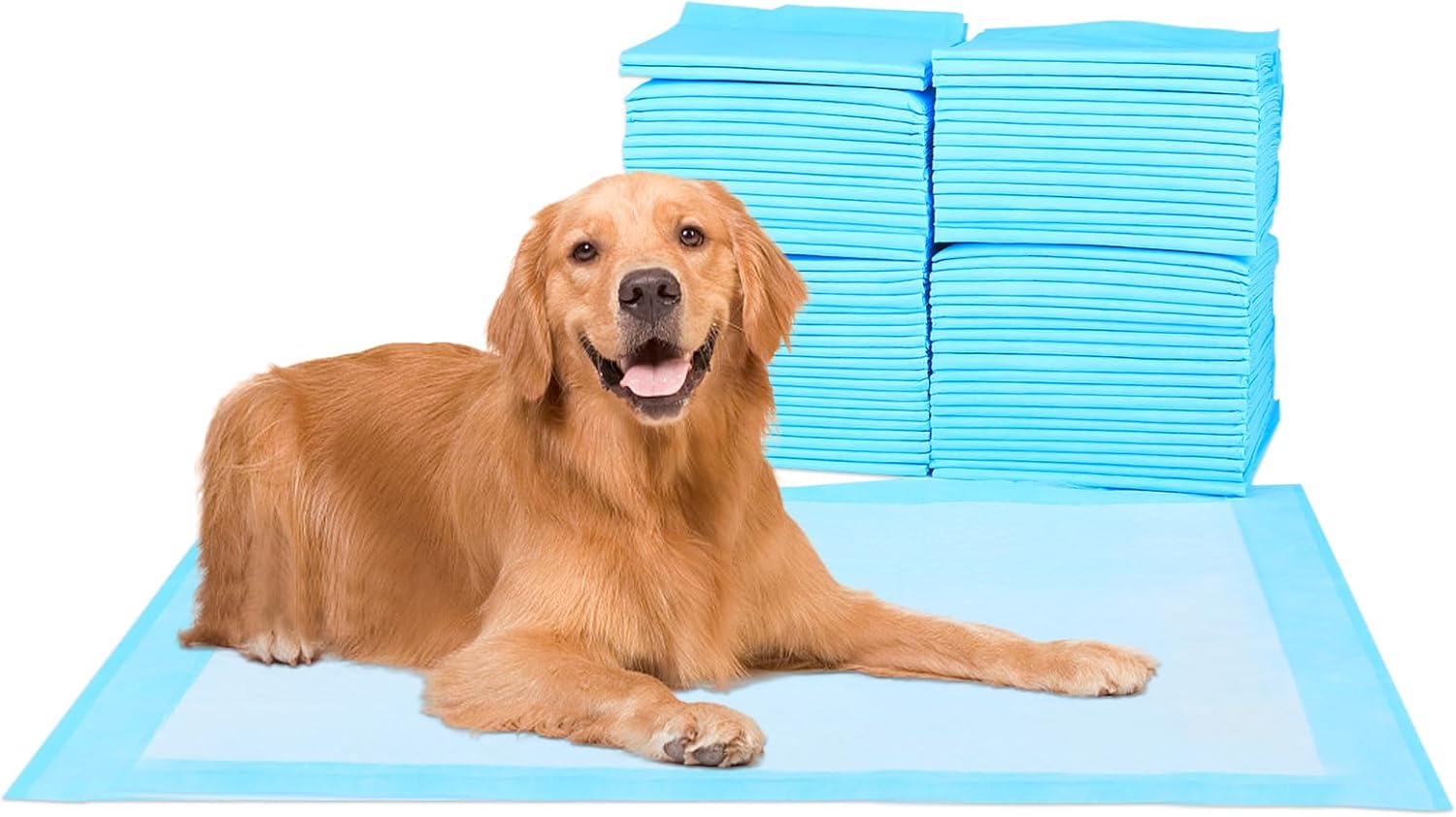 FluffyDream Super Absorbent Waterproof Dog Training Pads 60PCS