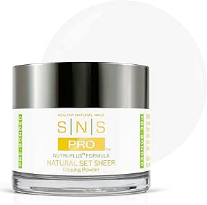 SNS Nail Dip Powder Natural Set Sheer for Stunning Nails