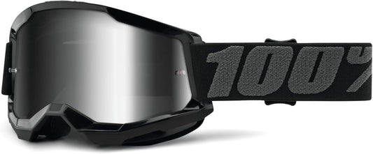 100% STRATA 2 GOGGLE with Neon Yellow Mirror Pink Lens Review