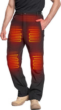 Heated Pants for Men Electric 12V Softshell Trousers - Outdoor Warmth