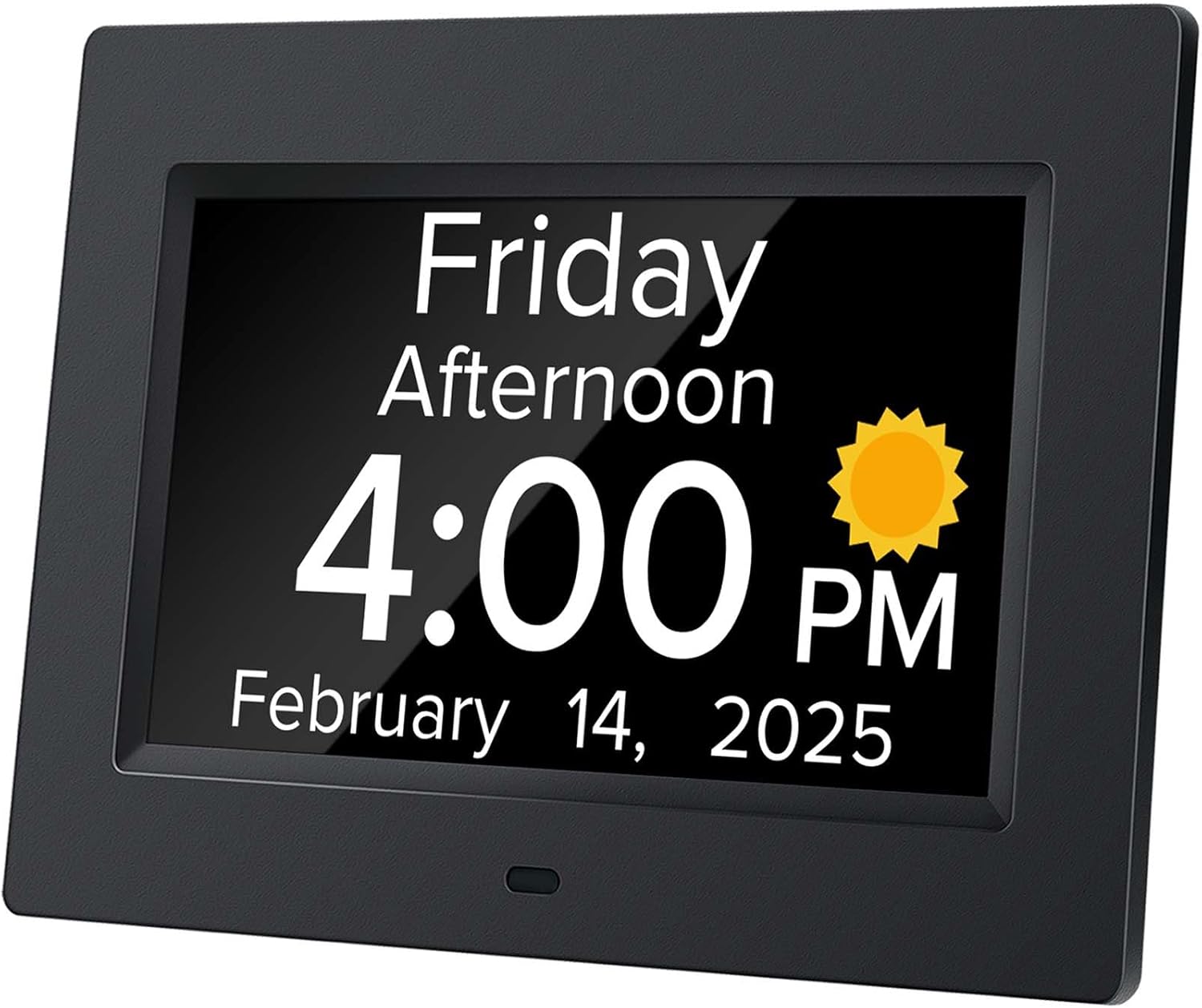 Digital Alarm Clock for Dementia Seniors with Voice Announcement