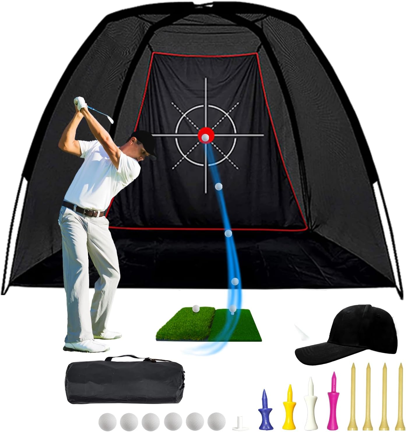 ANDGOAL Golf Net Set - Improve Your Swing!