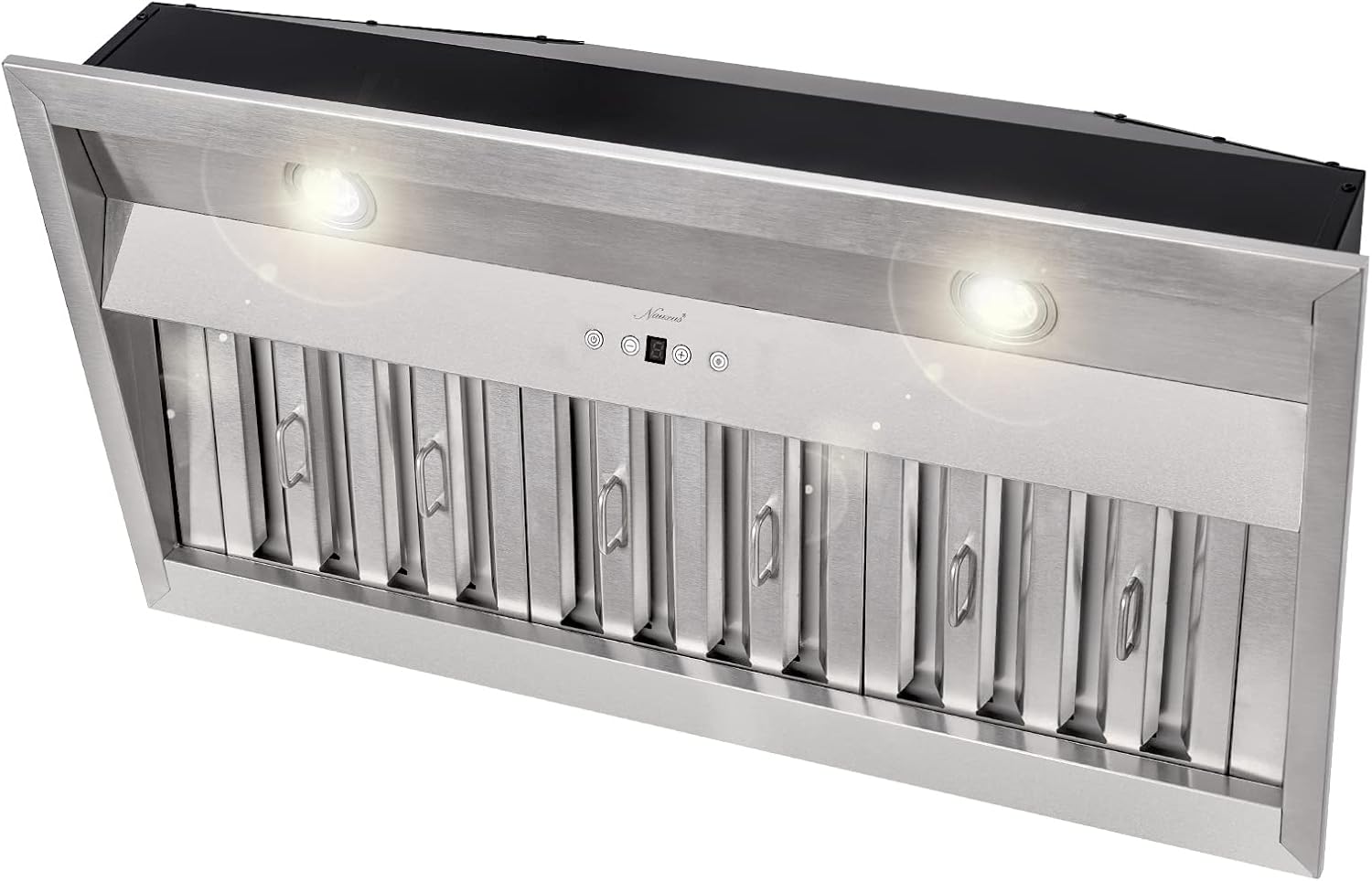 Akicon 36 Inch Stainless Steel Range Hood with Powerful Vent Motor