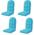 Adirondack Chair Cushion Set of 4 - Thick Waterproof Patio Cushions