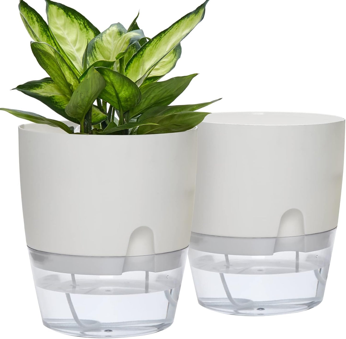 Self Watering Planter for Indoor Plants - 9.3 Inch Pots
