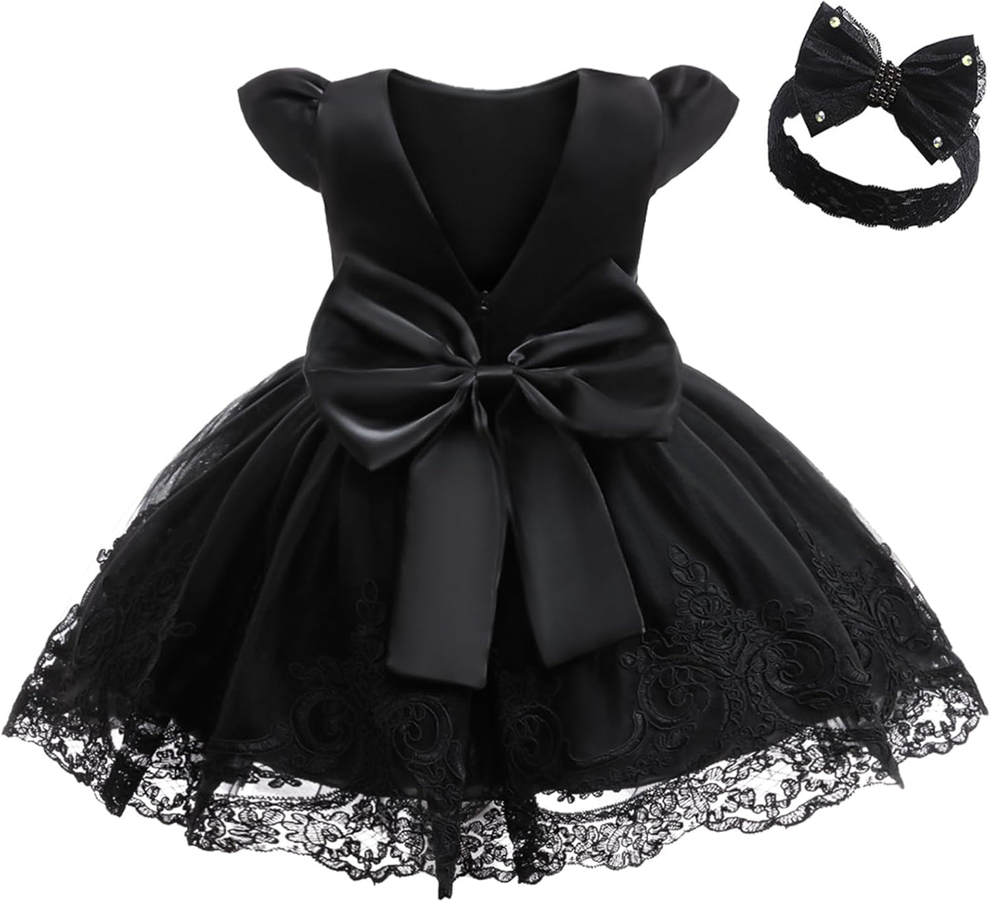 3M-3T Toddler Baby Girls Dresses for Weddings and Parties
