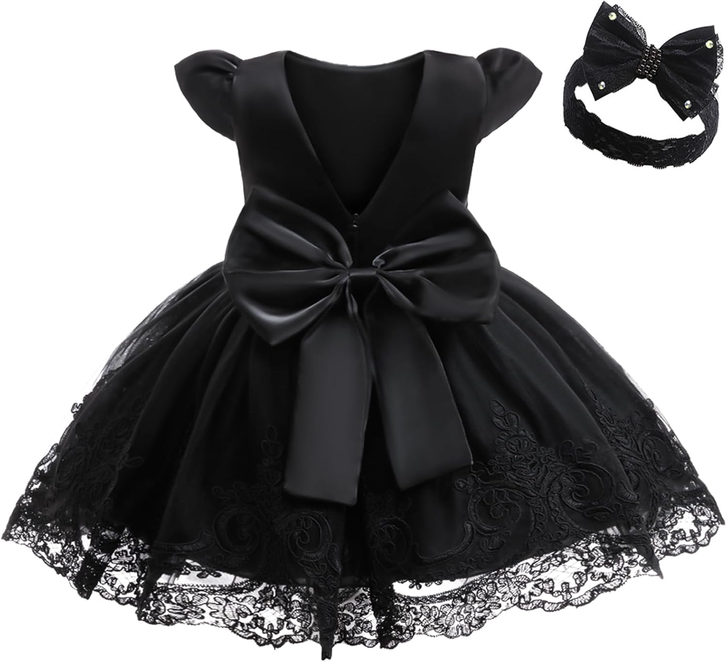 3M-3T Toddler Baby Girls Dresses for Weddings and Parties