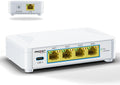 EN-S4P1C 5 Port PoE Switch - 4 PoE+ Ports & USB-C for Edge Devices