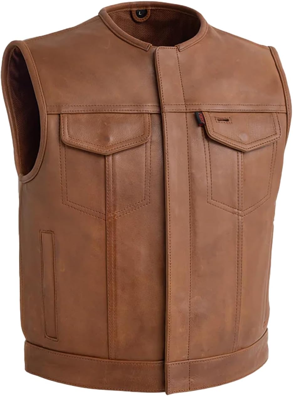 Lowside Mens Motorcycle Biker Riding Vest for Ultimate Comfort