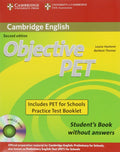 Objective PET For Schools Pack without Answers - Student Book