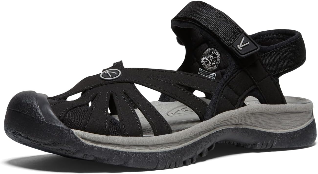 KEEN Women's Rose Casual Closed Toe Sandals for Summer Fun
