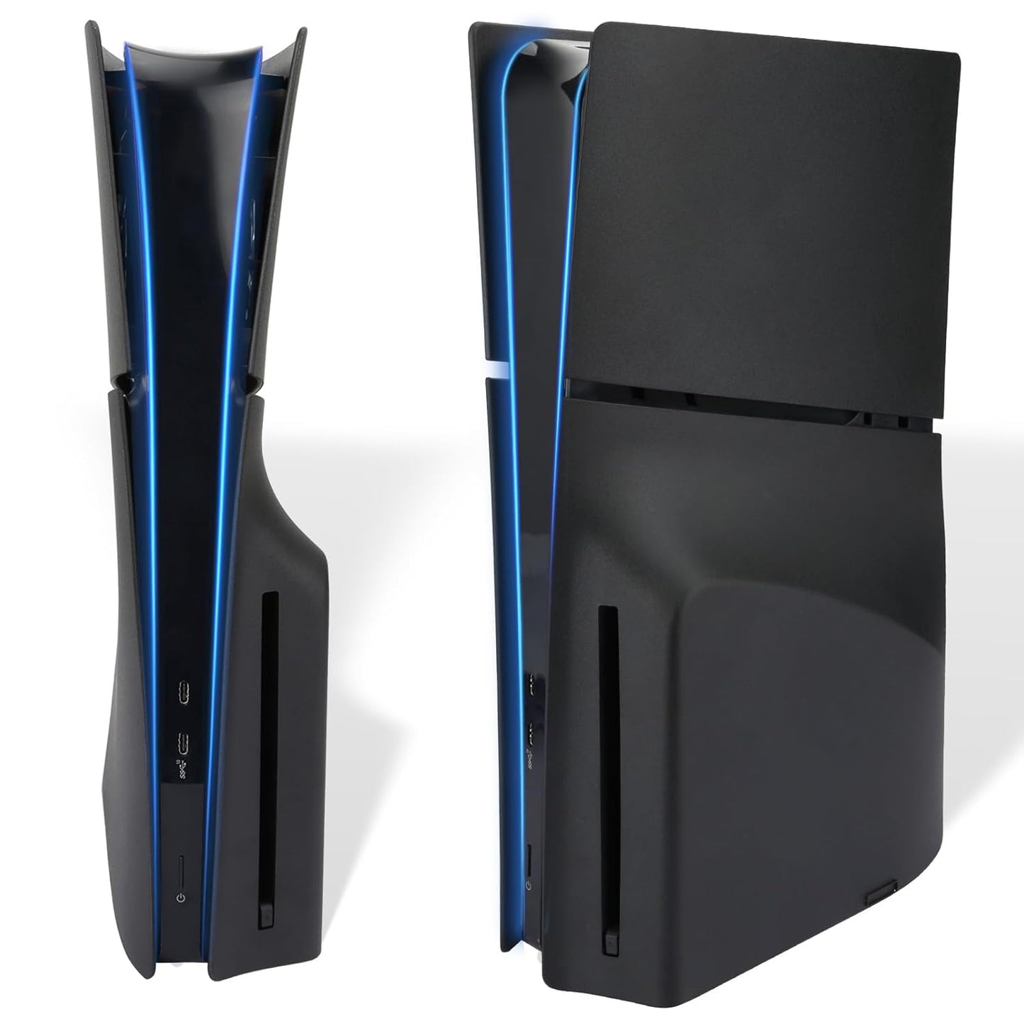 Protective Black Faceplate for PS5 Slim Disc