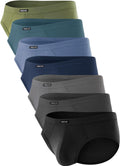 BAMBOO COOL Men's Tagless Briefs with Contour Pouch - Breathable