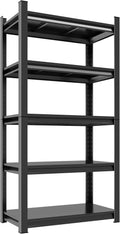Sturdy Metal Garage Shelving Unit for Organizing Tools and Gear
