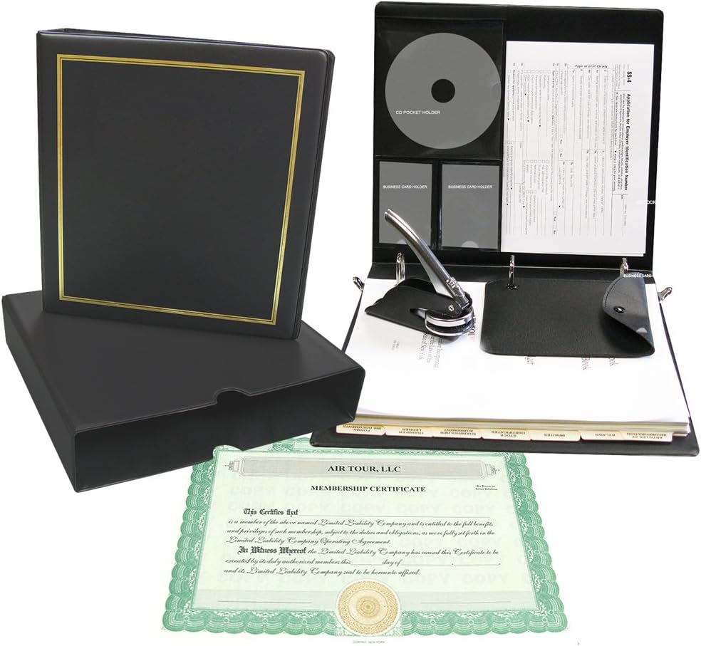 Corpkit Customized Thriftkit Corporate Kit for LLCs and More