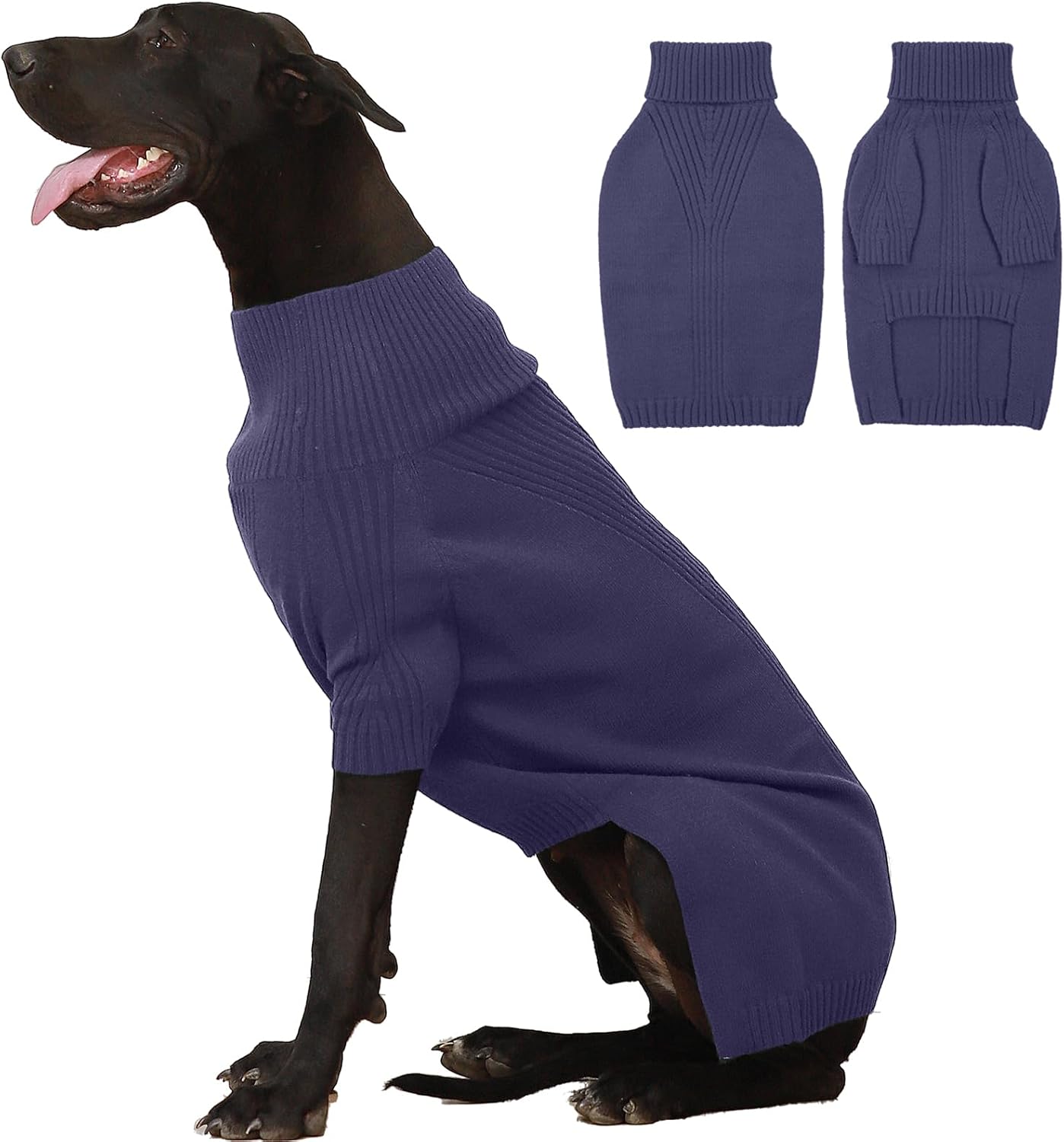 IECOii Extra Large Dog Sweater 4XL for Giant Breed Dogs