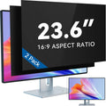 23.6 in Computer Privacy Screen Filter 2-Pack - Anti Blue Light