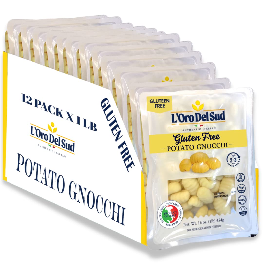 L'Oro Del Sud Gluten Free Potato Gnocchi - Vegan & Authentic Taste