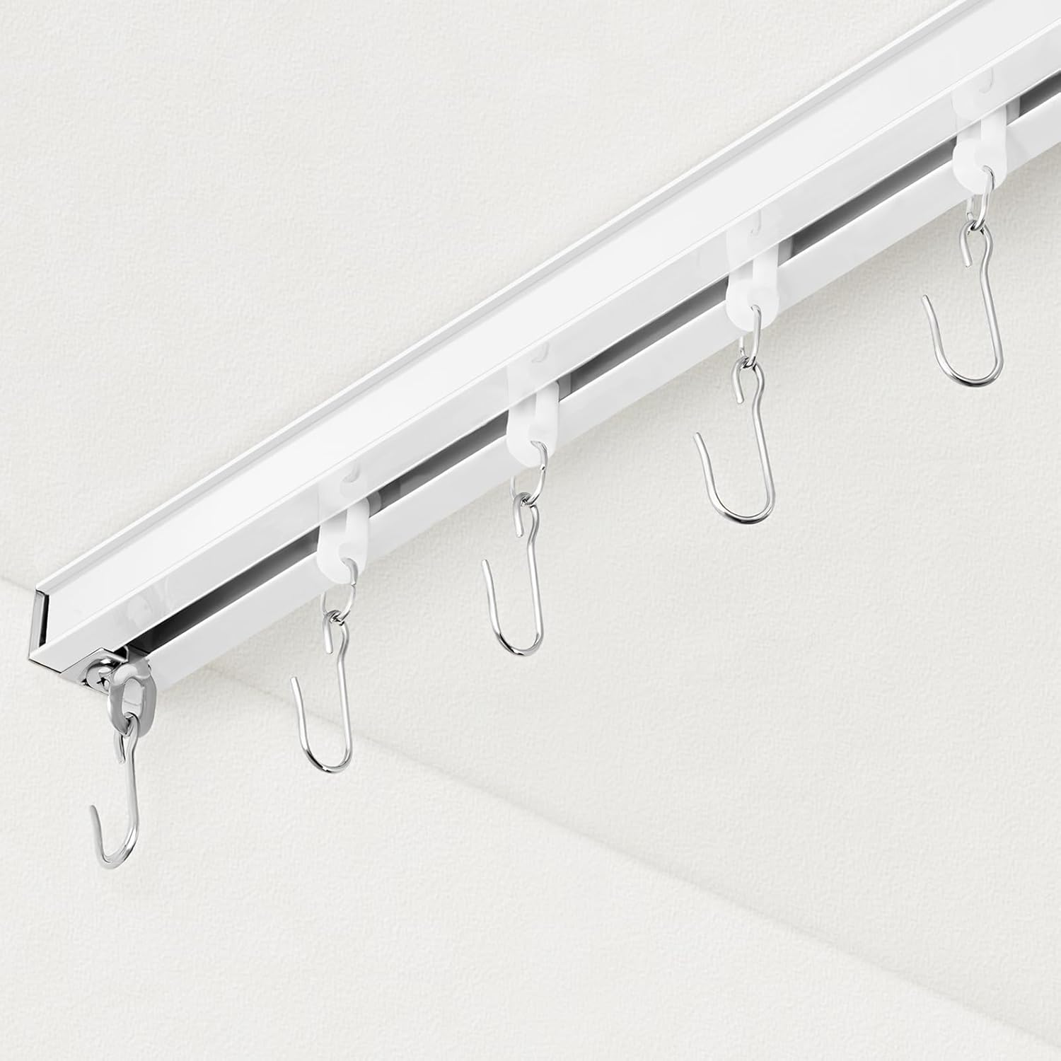 Ceiling Curtain Track for Room Divider - 18ft to 24ft Set
