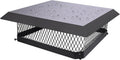 18 in x 18 in Chimney Cap Rain Cover - Durable Galvanized Chimney