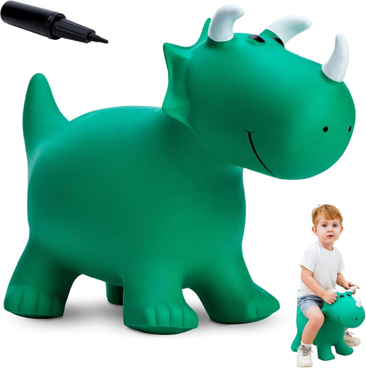 EVERICH TOY Kids Dinosaur Bouncy Animal Toys for Active Fun
