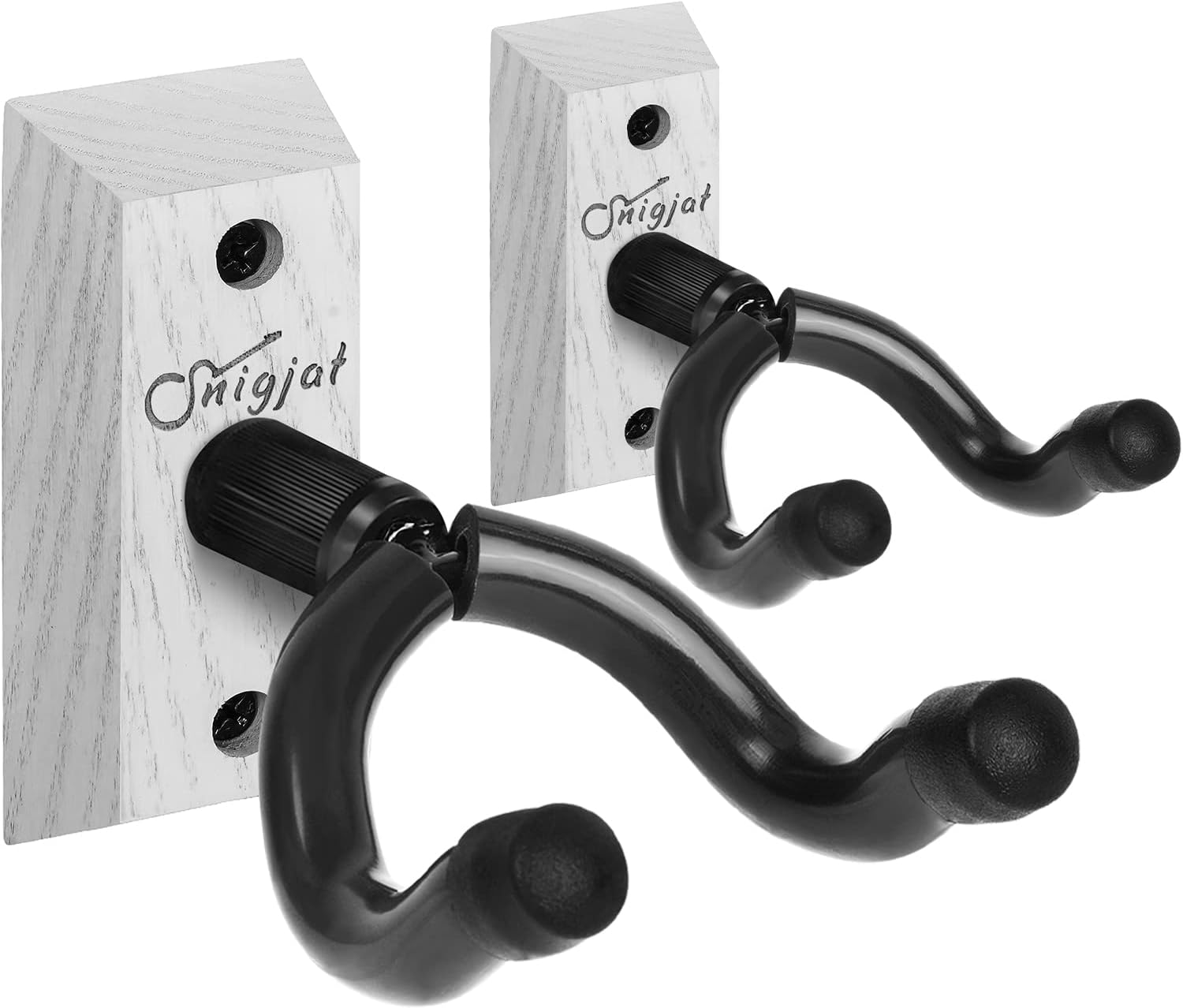Premium Hardwood Guitar Mounts - Securely Display Your Instruments!