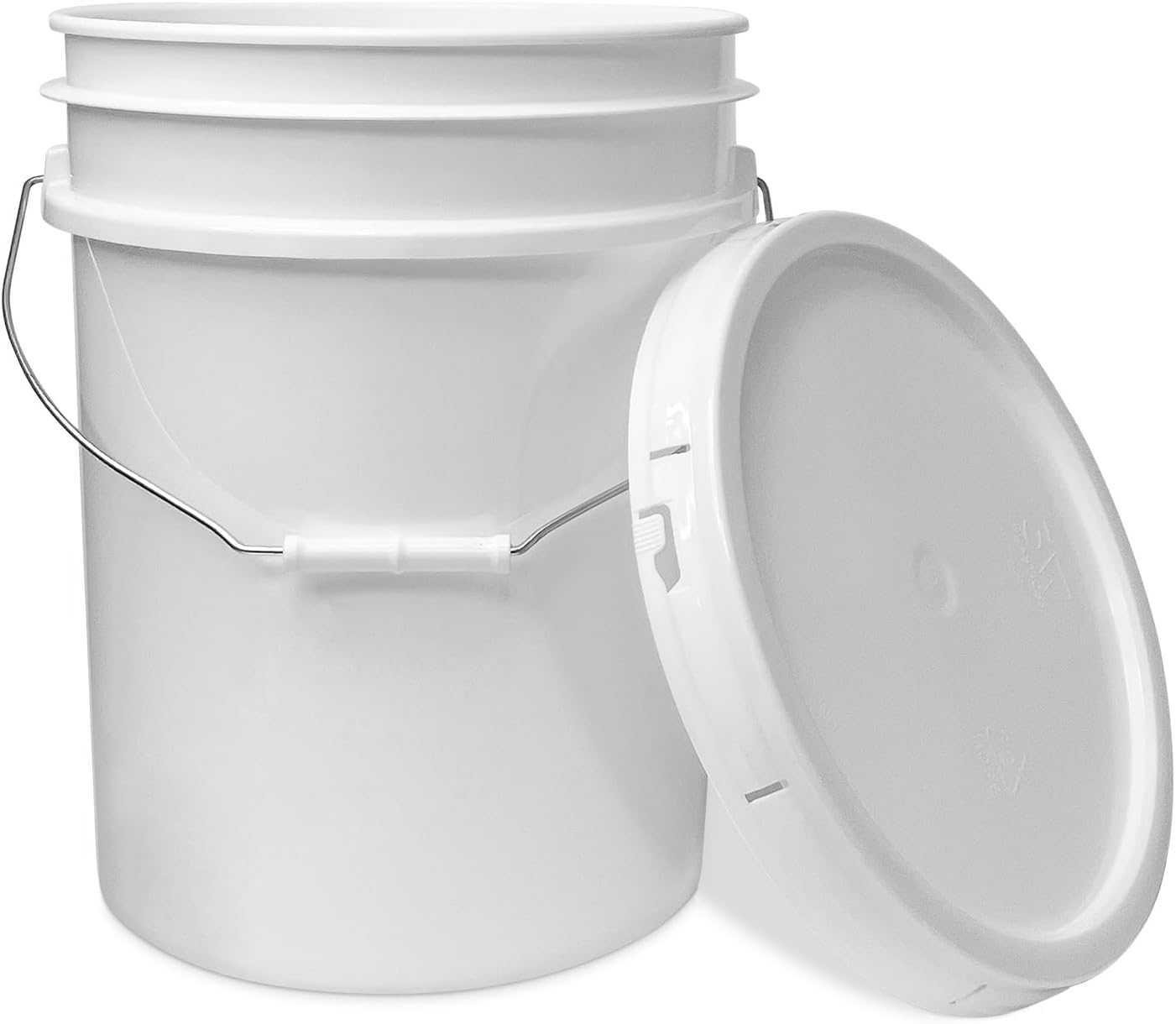 5-Gallon Food Grade Bucket with Lid - Heavy-Duty Storage Solution