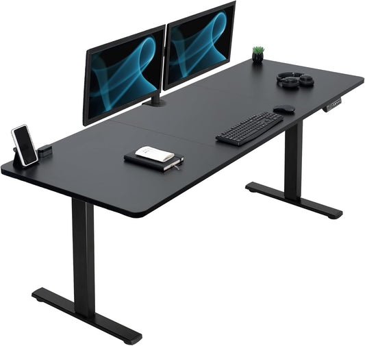 VIVO 83x30 Standing Desk w/ Memory Height Adjustment