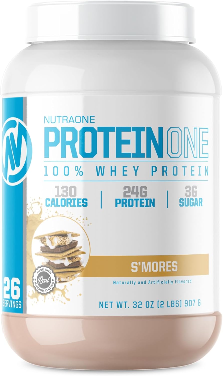 NutraOne ProteinOne Whey Protein for Recovery and Muscle Gain