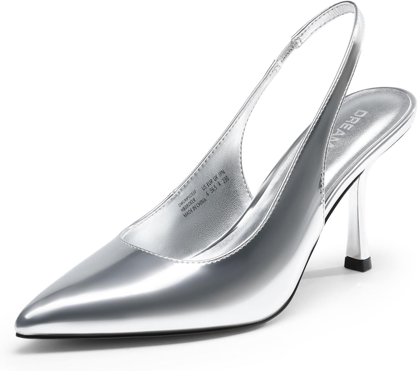 DREAM PAIRS Women's Slingback Stiletto Pumps for Elegant Events
