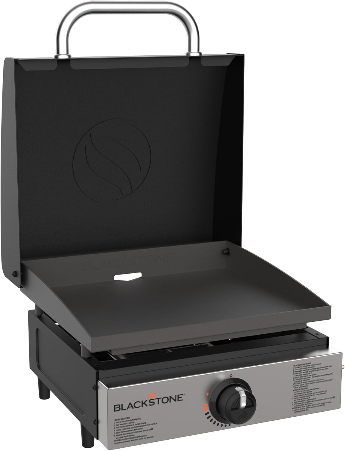 Blackstone 1814 Stainless Steel Portable Griddle for Outdoor Cooking