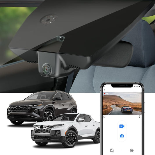 Fitcamx 4K Dash Cam for Hyundai Santa Cruz & Tucson 2022-2026