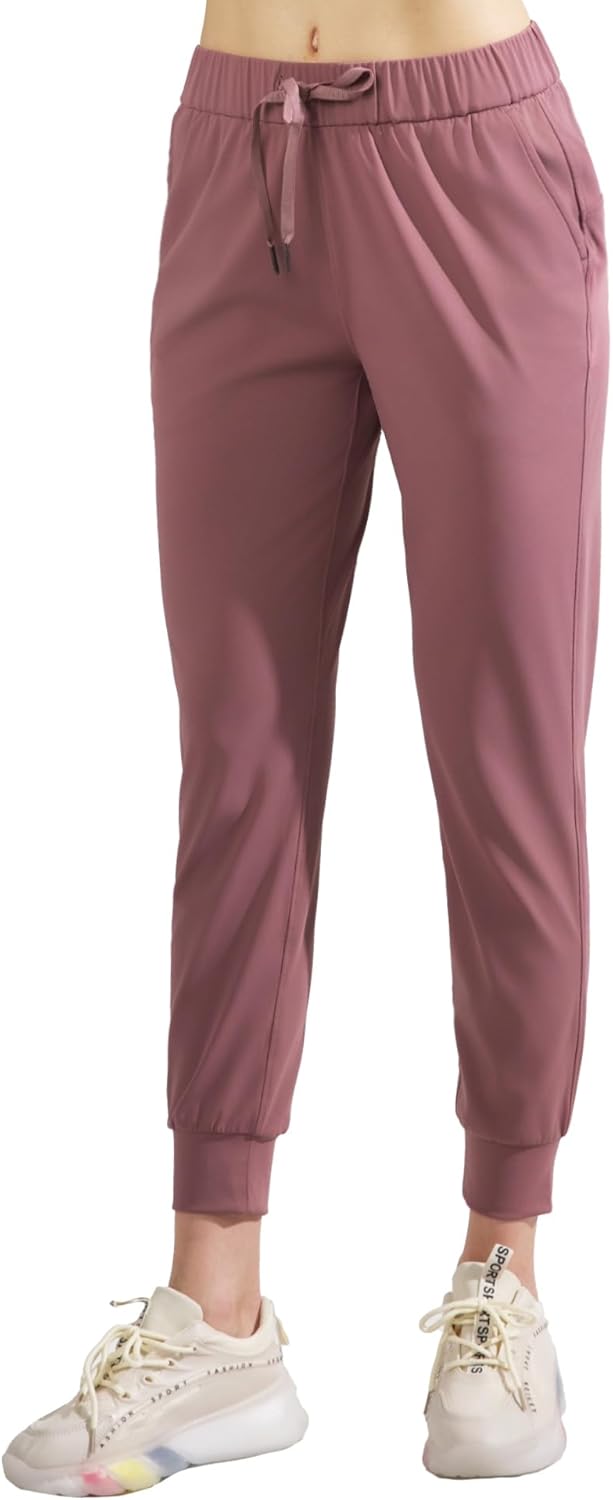 AJISAI Women's Joggers Pants for Running and Lounge Wear