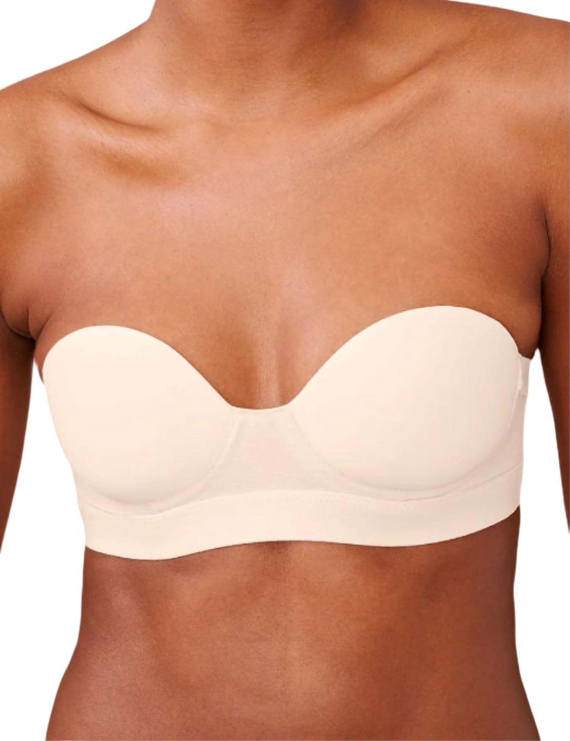 Pepper Strapless Bra: Multiway Lightly Lined Underwire Comfort