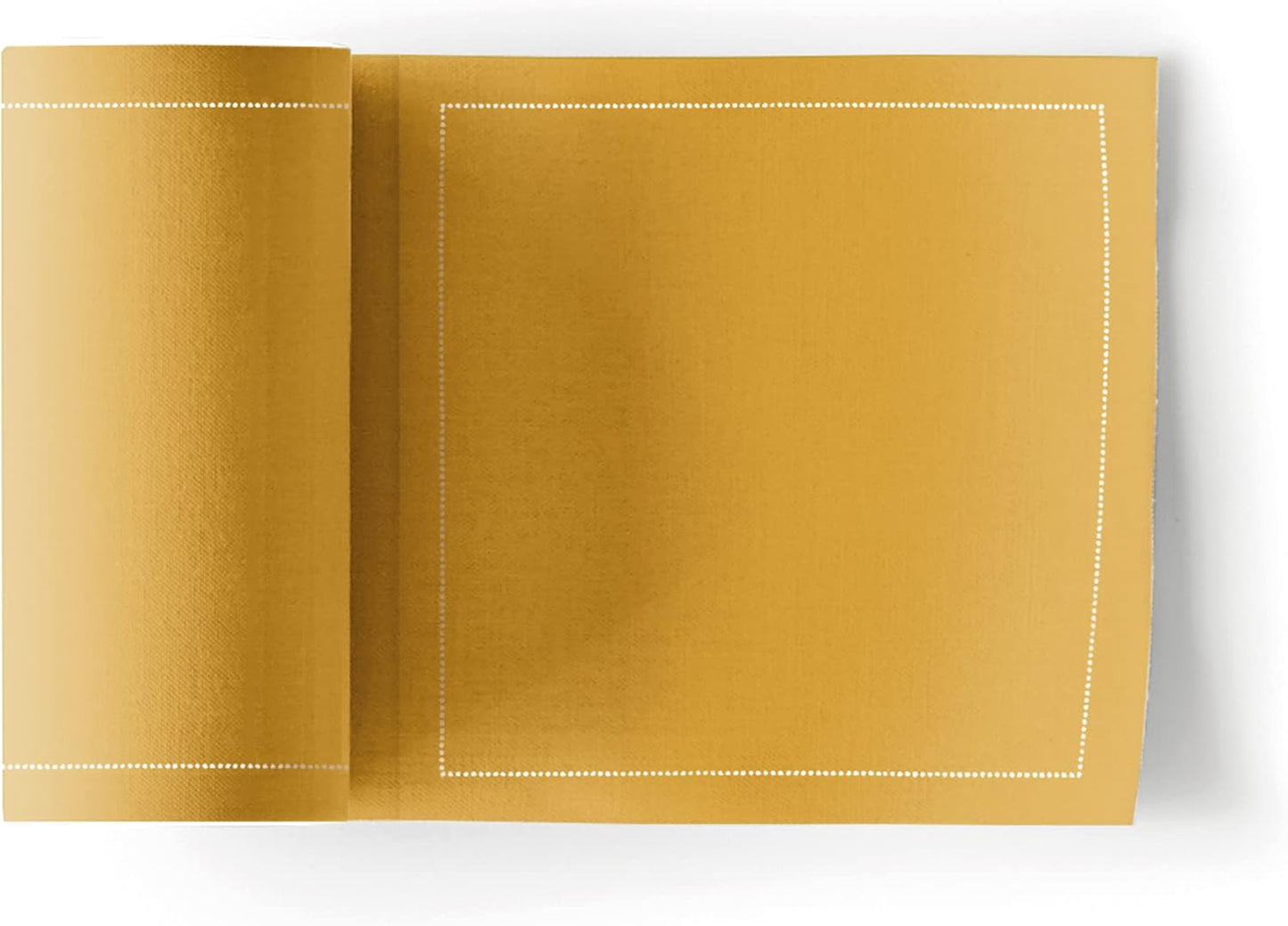 50-Unit Curry Cotton Cocktail Napkins by MY DRAP