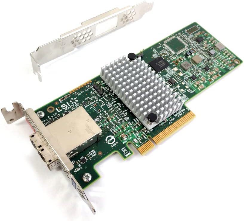 LSI Logic SAS 9300-8e SGL LSI00343: High-Performance HBA Controller
