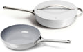 Caraway Fry Pan and Saute Pan Duo - Non Toxic, Oven Safe Duo
