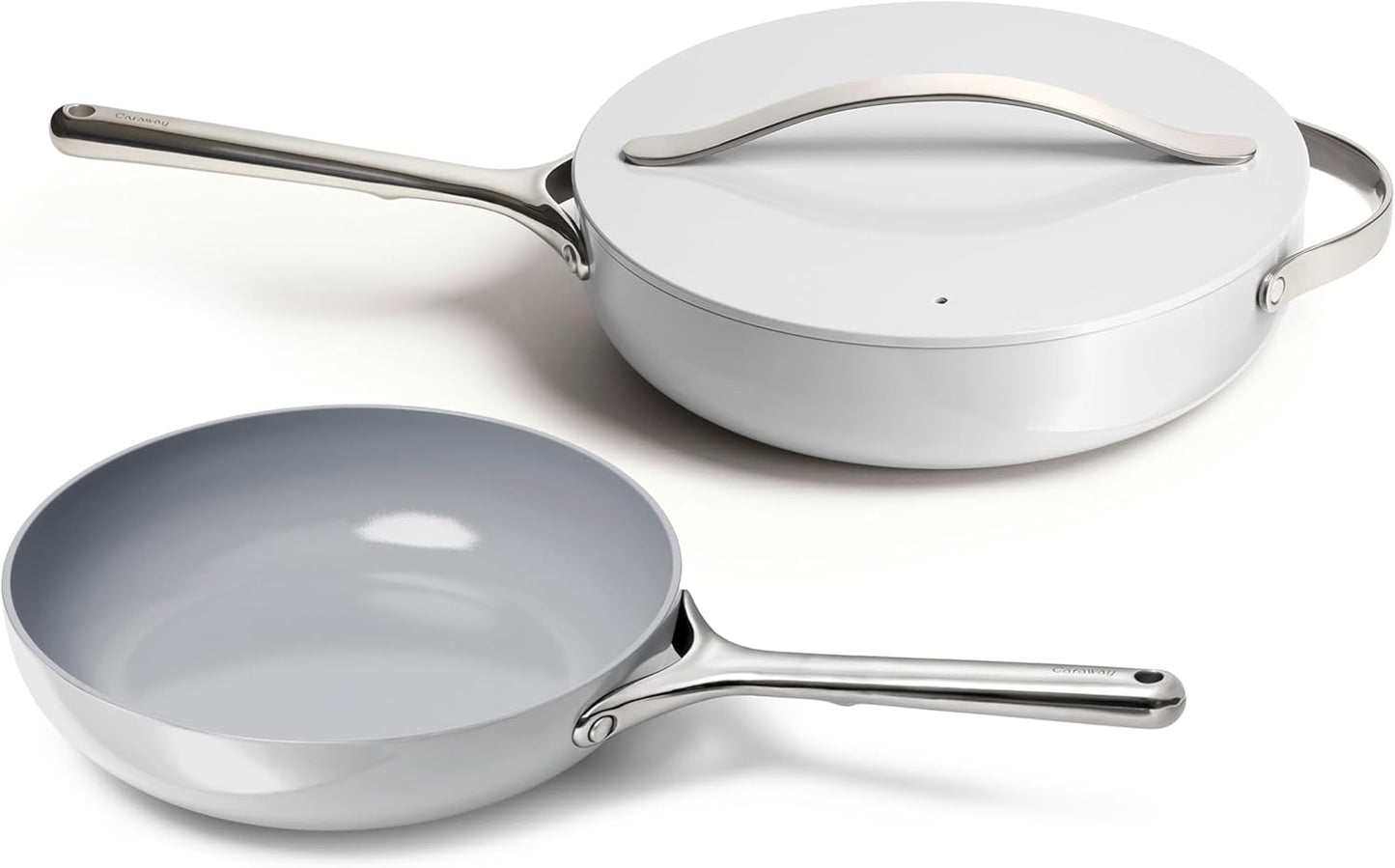 Caraway Fry Pan and Saute Pan Duo for Healthy Cooking