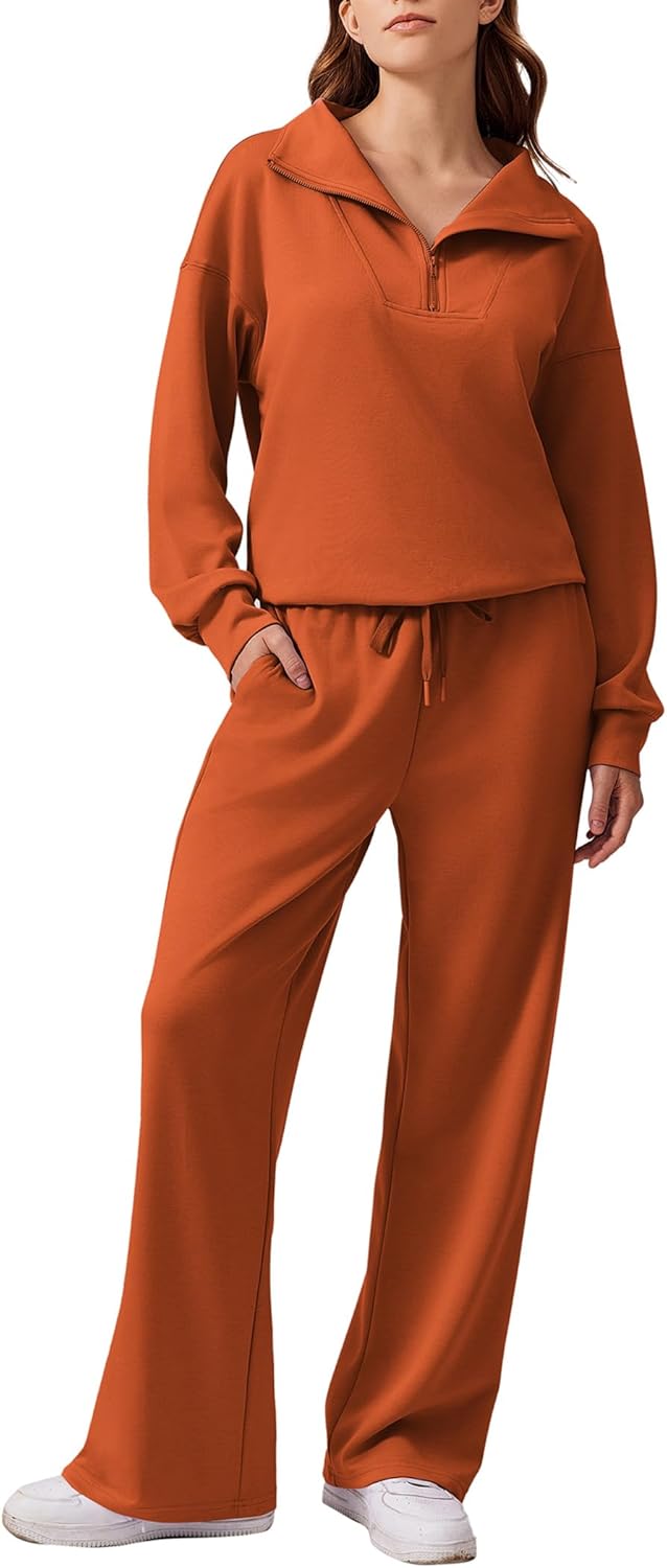 Stylish 2 Piece Sweatsuit Set for Women by PINSPARK - Fall 2025
