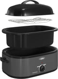 Sunvivi 22lb 18-Quart Electric Roaster Oven - Versatile Countertop