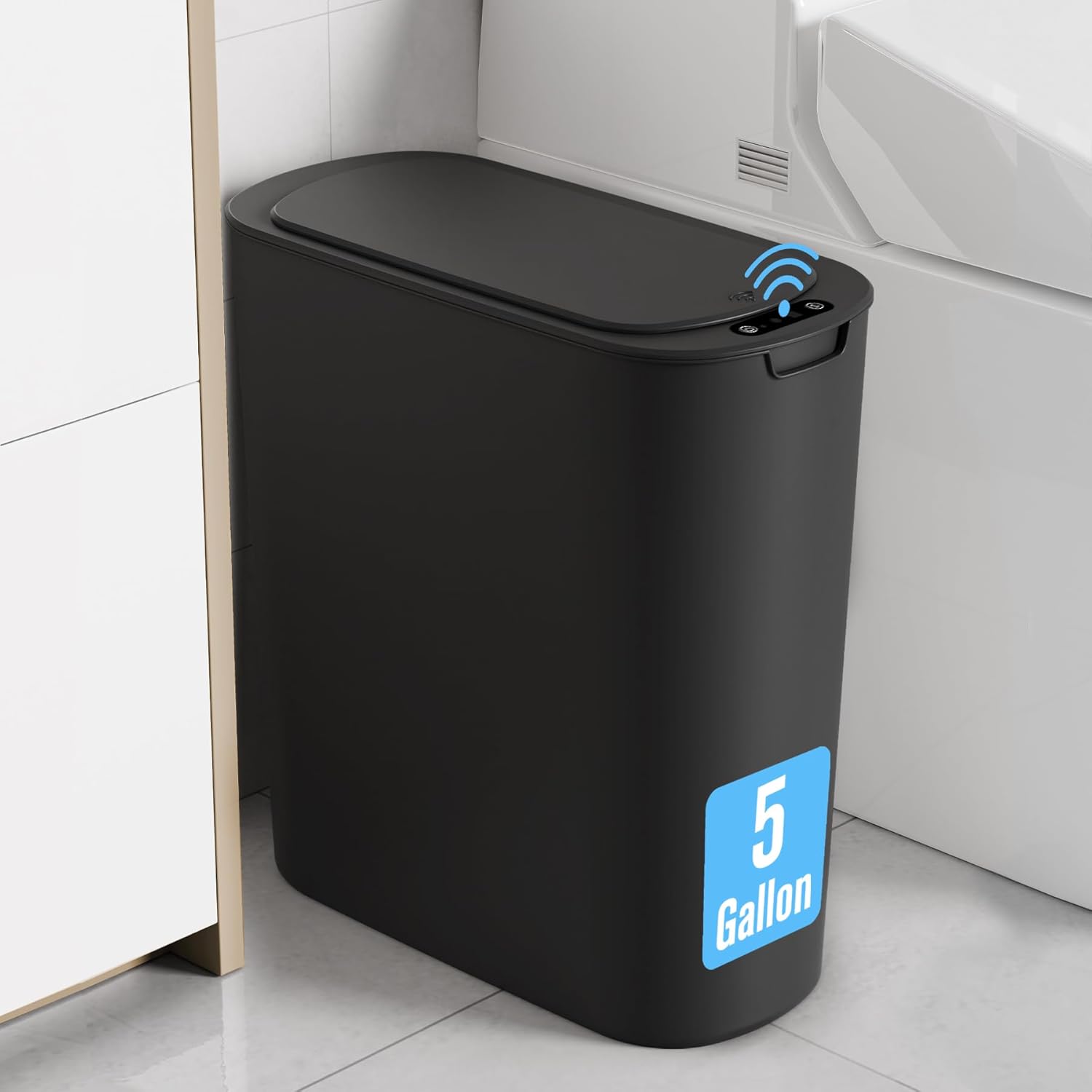 Cesun Motion Sensor Trash Can: Touchless Smart Wastebasket