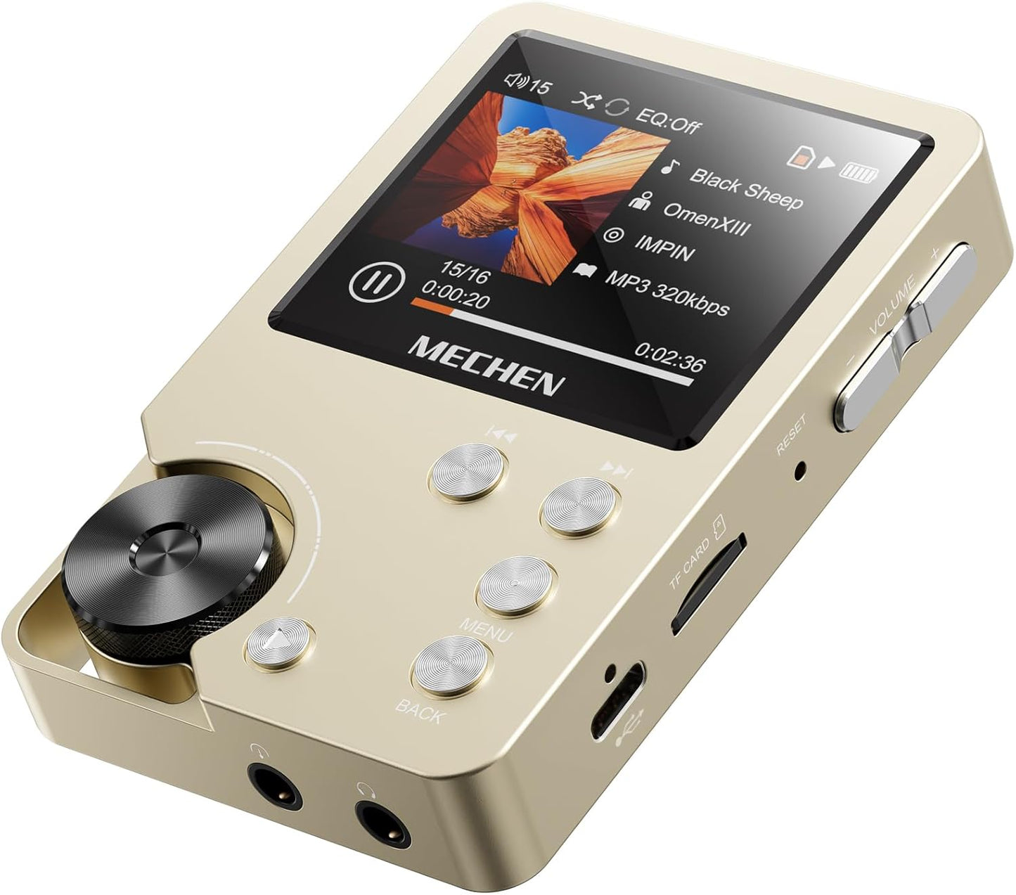 MECHEN M30 HiFi MP3 Player for High-Res Digital Audio Lovers